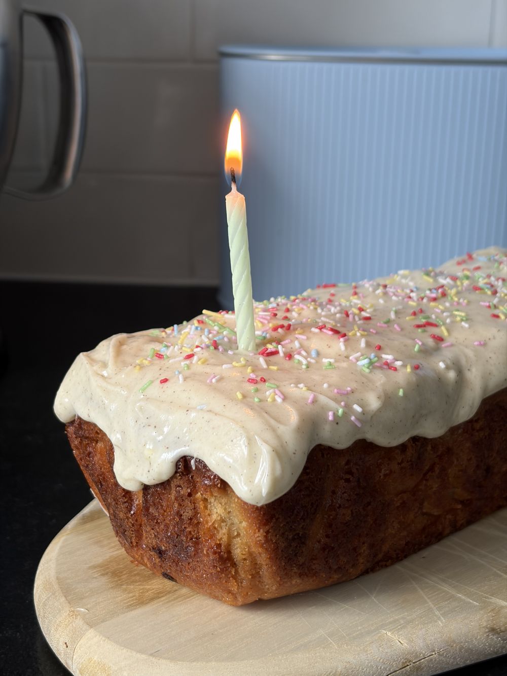 Birthday Loaf Cake