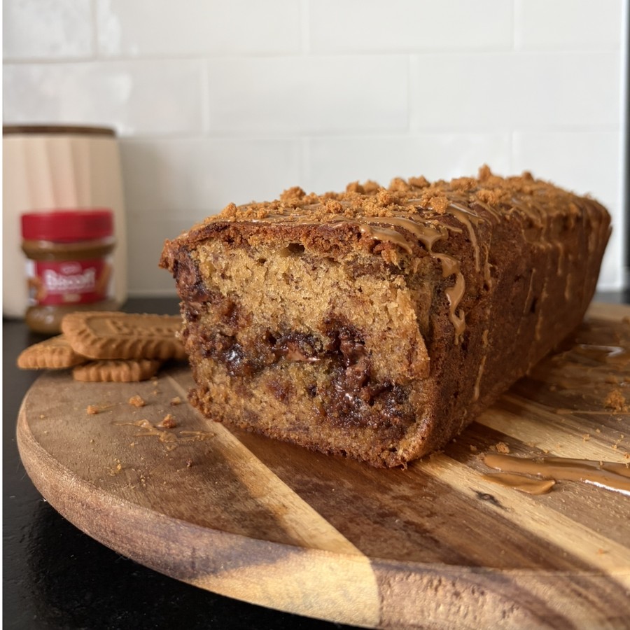 Biscoff Banana Bread
