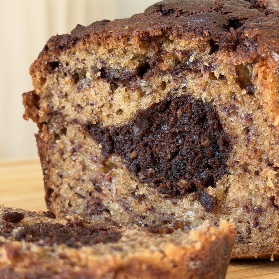 Chocolate Swirl Banana Bread